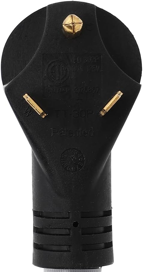 30Amp 36 Foot RV Power Extension Cord 10AWG/3C Wire TT-30P to L5-30R Twist Lock K4340