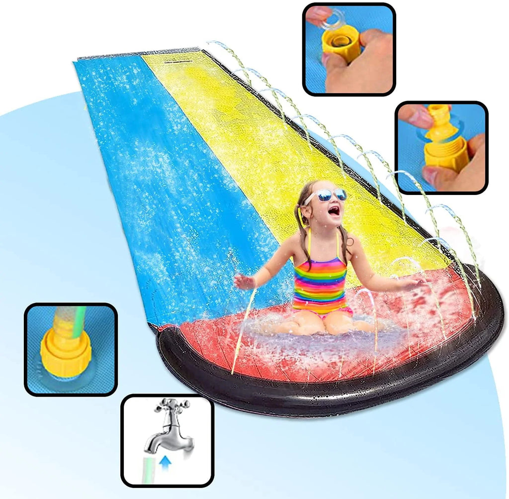 15.5ft Inflatable Water Slide Z674