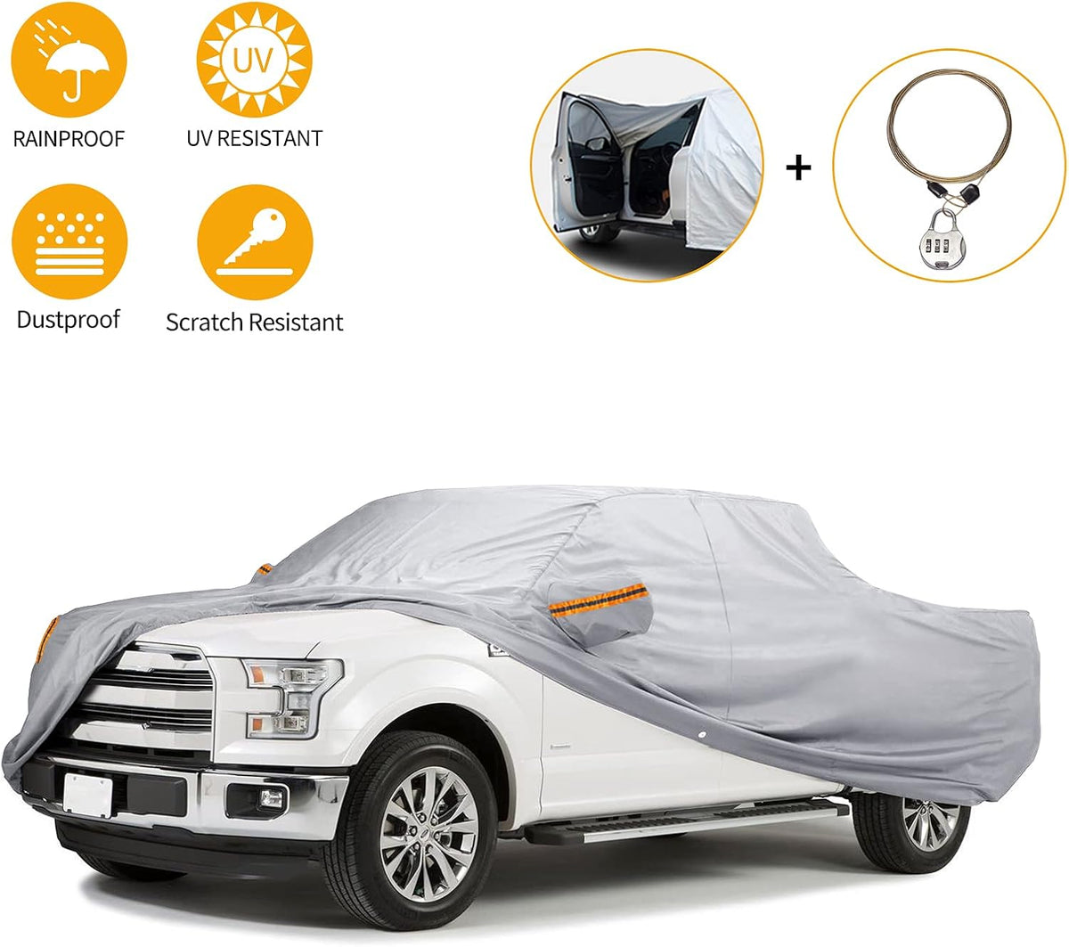 Waterproof Car Cover for Pickup D8246