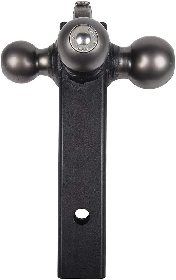 Pewter Tow Hook Ball Mount Q129