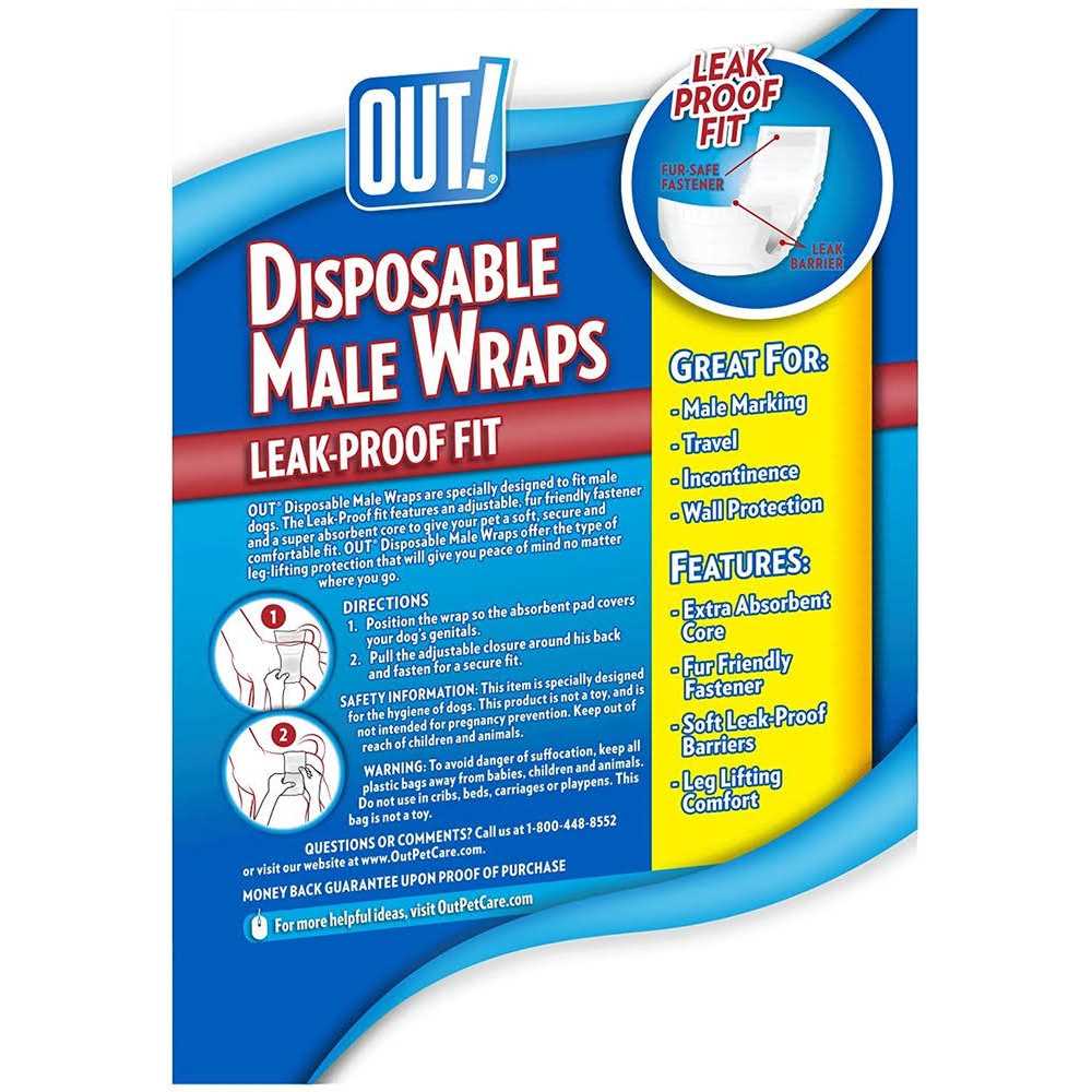 Disposable Male Dog Diapers R75381