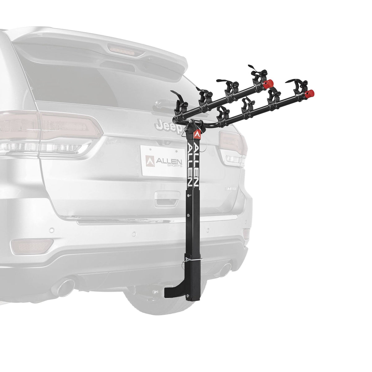 4-Bicycle Hitch Mounted Bike Rack Carrier S94711