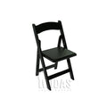 Black Wood Folding Chair P642