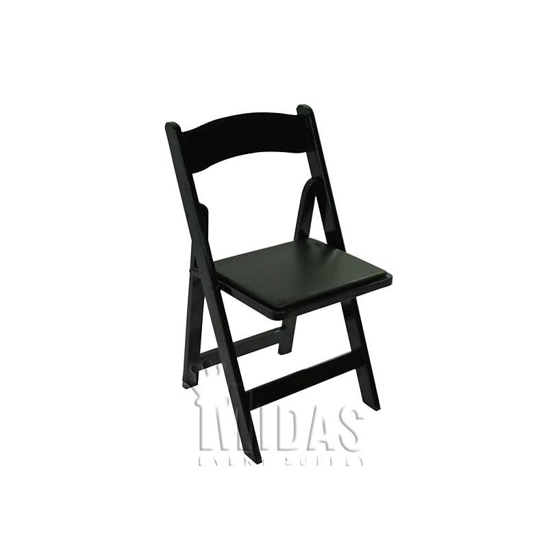 Black Wood Folding Chair P642