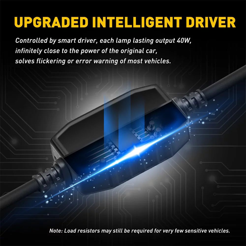 H11 LED Headlight Bulb 6500K Cool White Pack of 2 O768