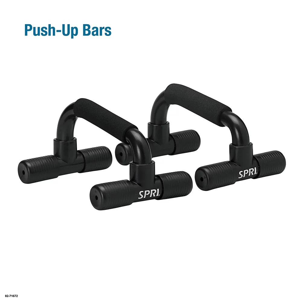 Home Gym Essentials Kit with Jump Rope, Push-up Bars, Ab Wheel and Resistance Tube T68322