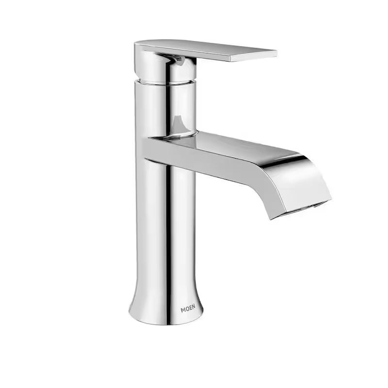 Single Handle Single Hole Bathroom Faucet in Chrome Y60383