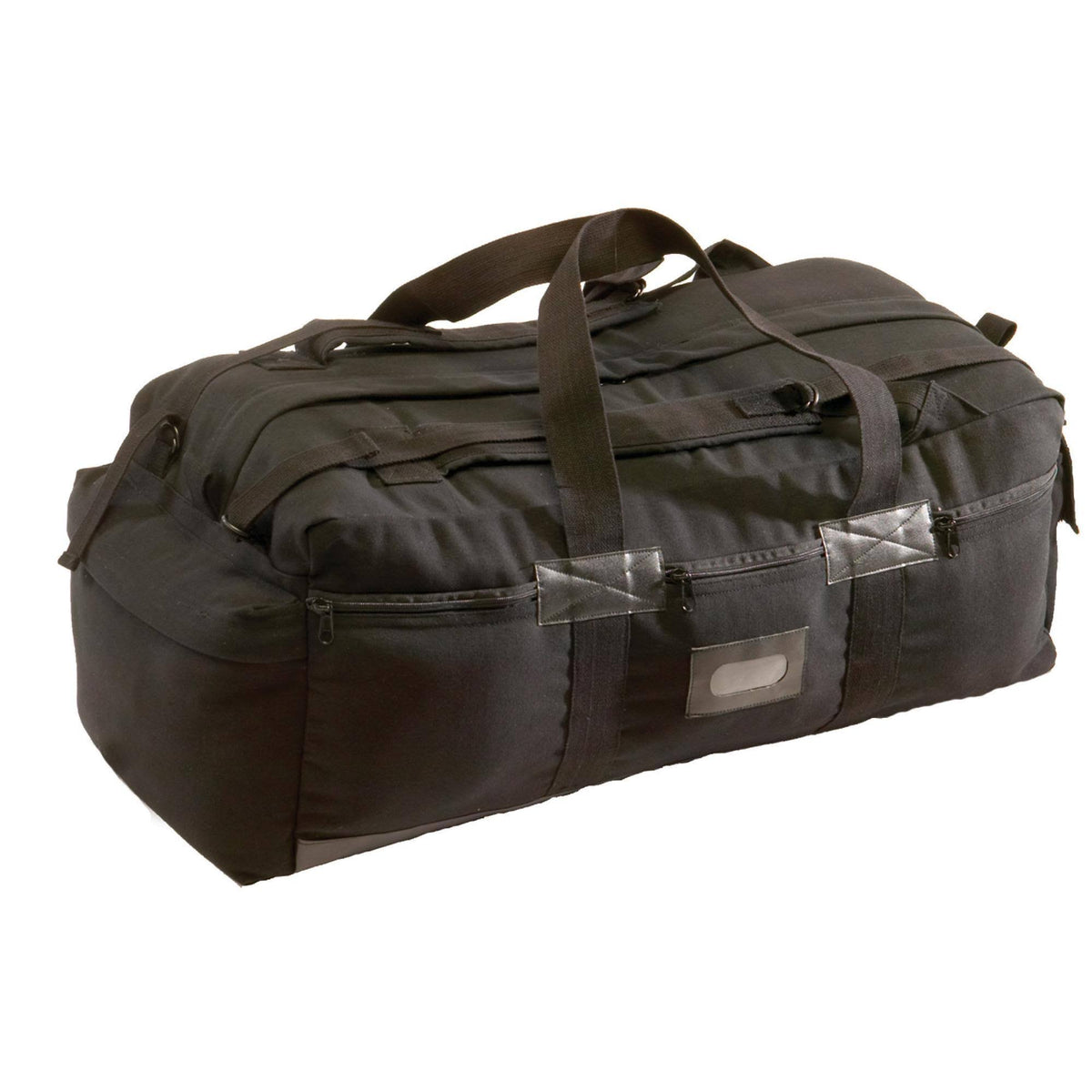 Canvas Tactical Bag Black O781