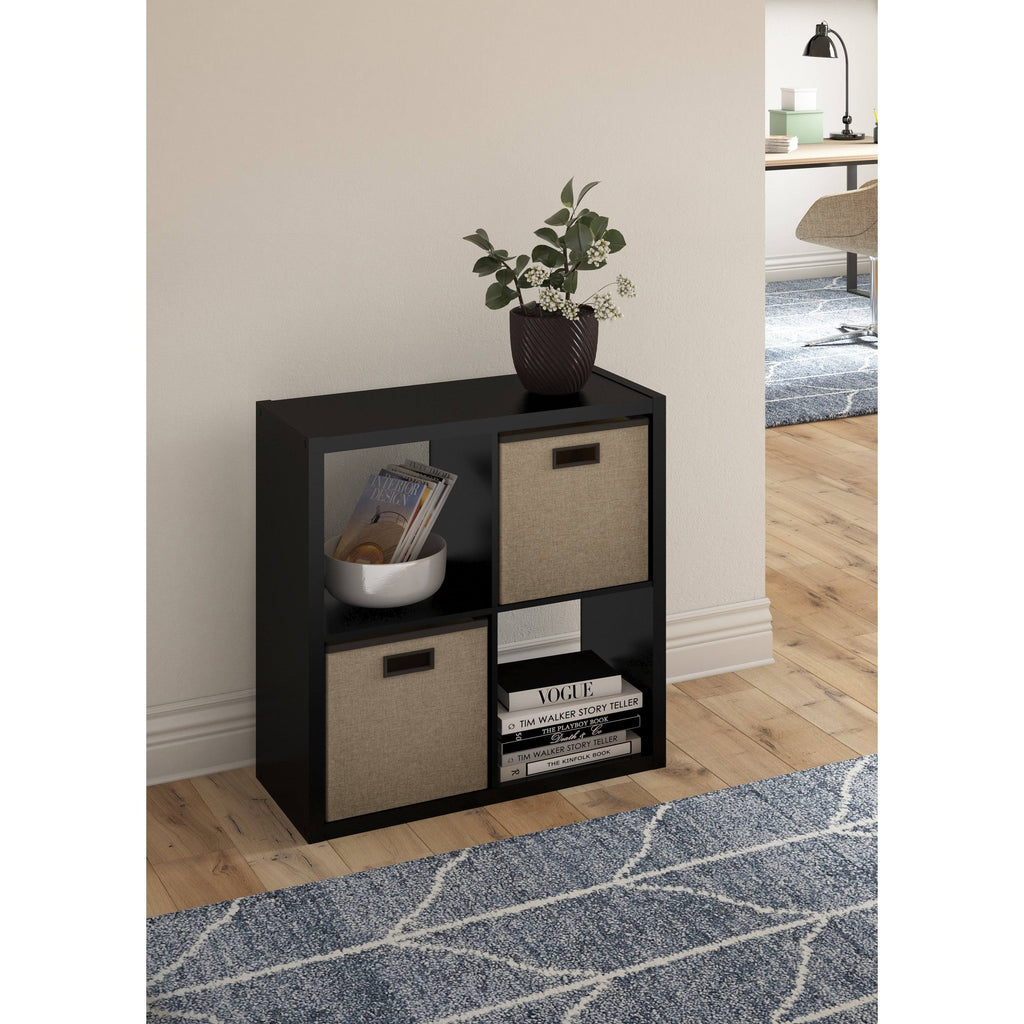 Bleached Brown Cube Bookcase M147