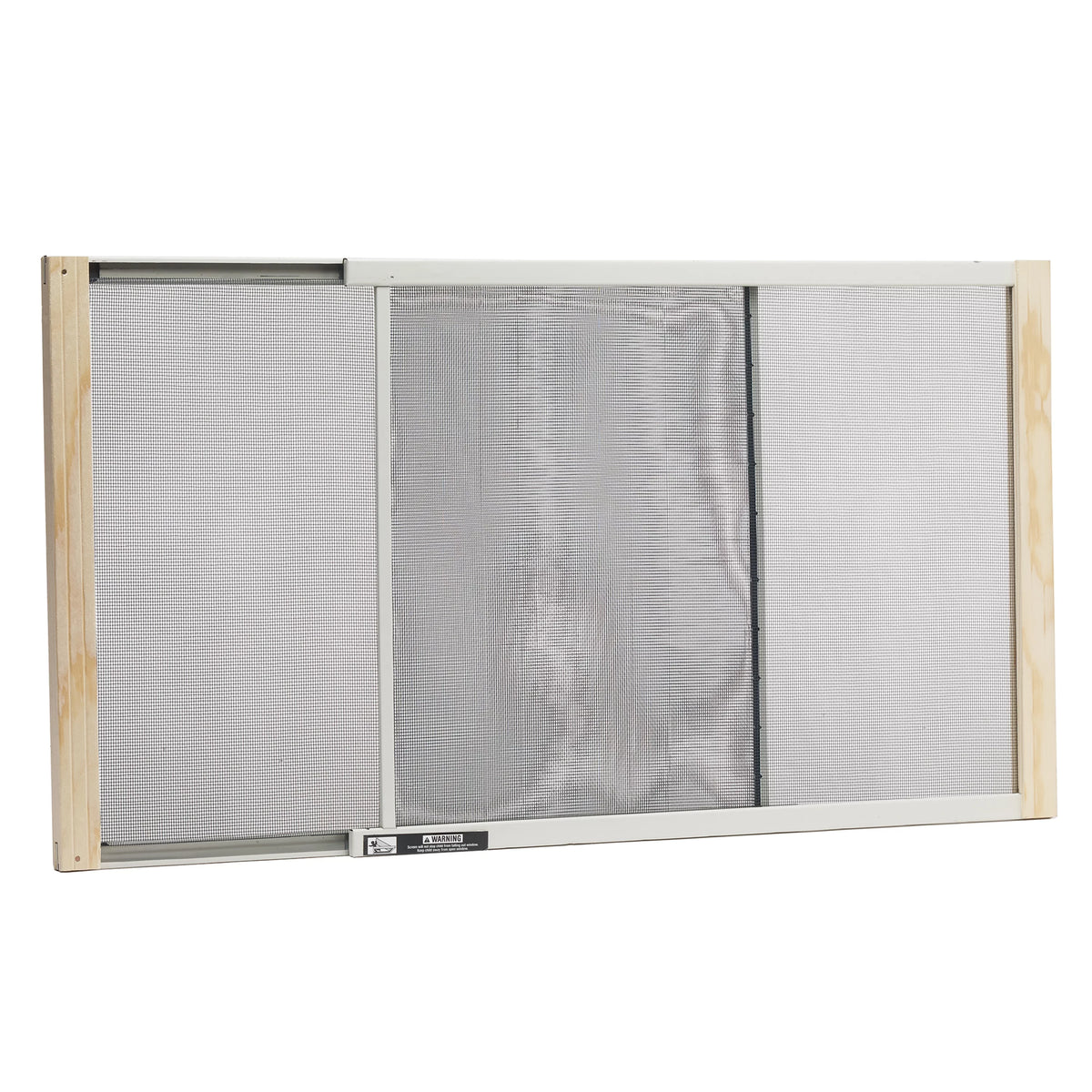 Adjustable Window Screen with Wood Frame U10648