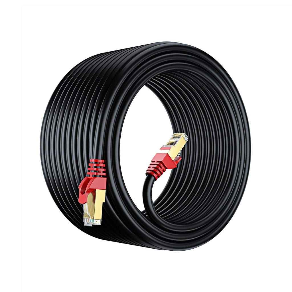 Cat7 Outdoor Ethernet Cable 250 Foot Waterproof X97209