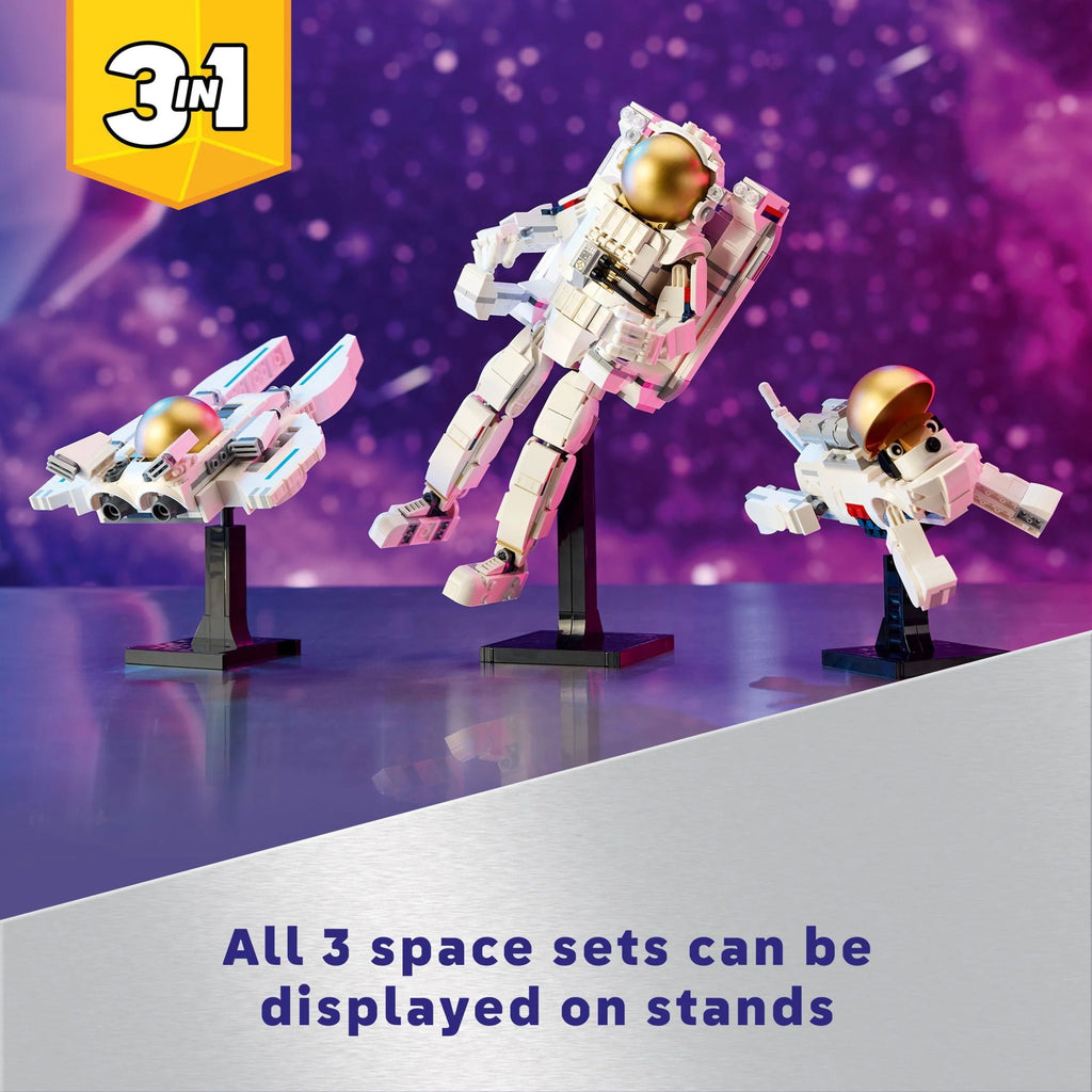 3 in 1 Space Astronaut Building Set B98142