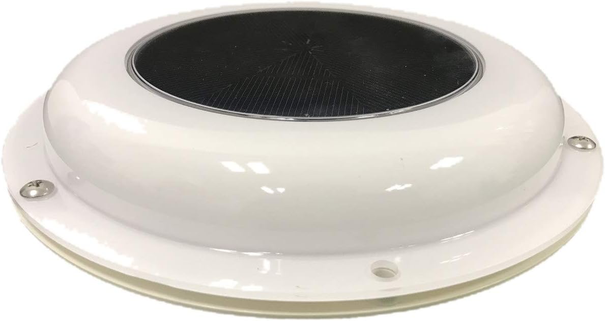 Solar Ventilation Fan White M415532