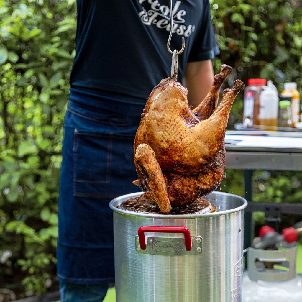 Premium Aluminum 30 Qt. Turkey Fryer Set B22713