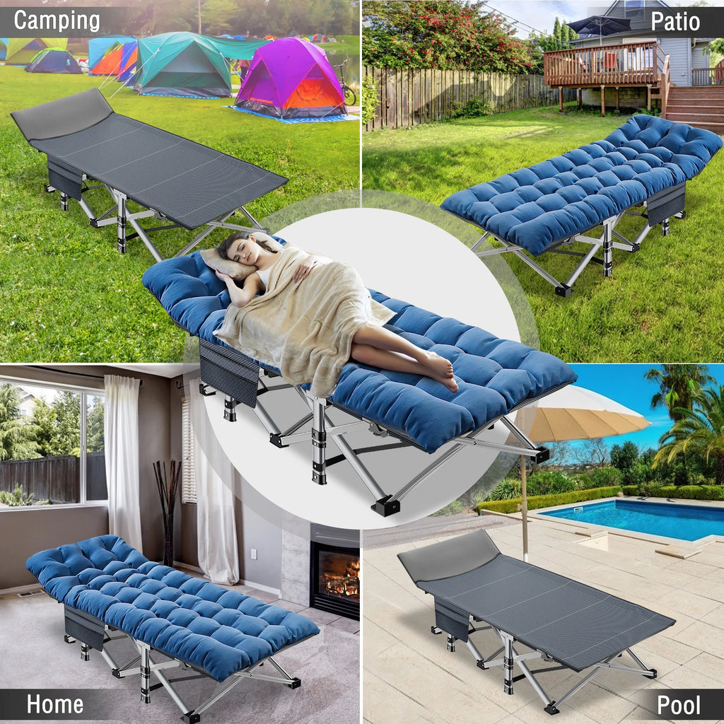 Folding Camping Cot with Carry Bag F5773