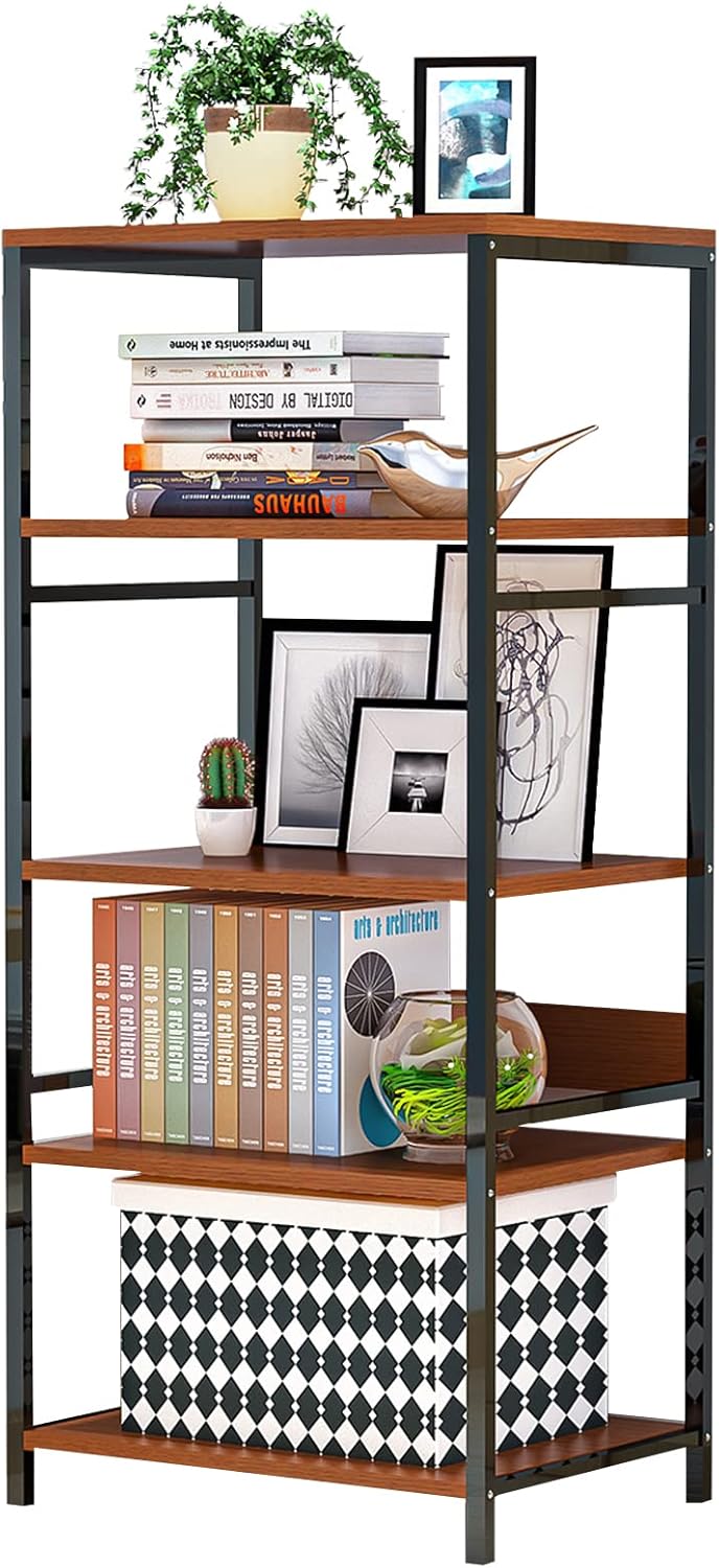 5-Tier Industrial Bookshelf Bookcase X3520