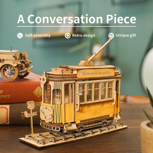 3D Wooden Puzzle Carriage Model Kit M3629