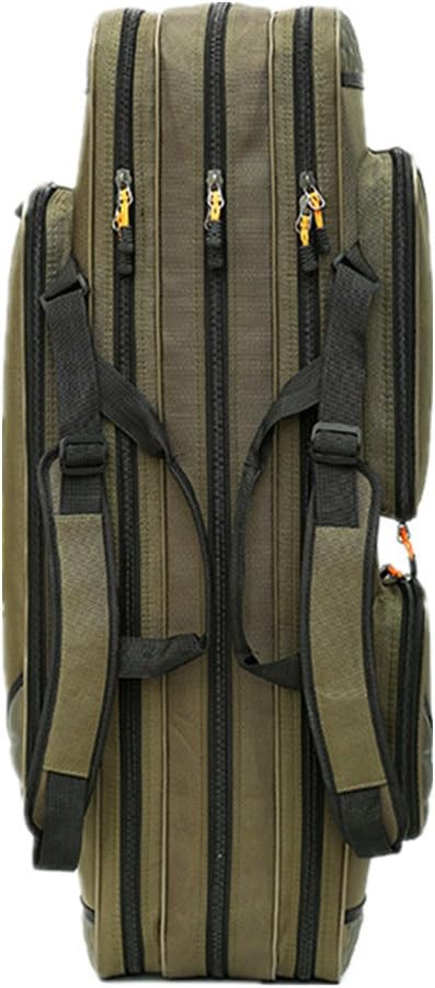 3 Layers Portable Folding Fishing Rod Carrier Case Z2063