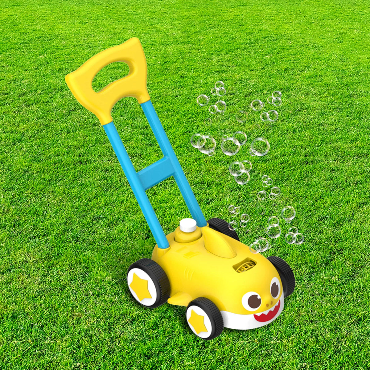 Kids Push Bubble Blower Lawn Mower T197
