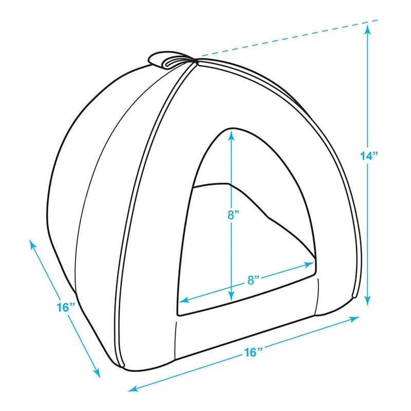 Soft Pet Tent Bed for Dog and Cat E3152