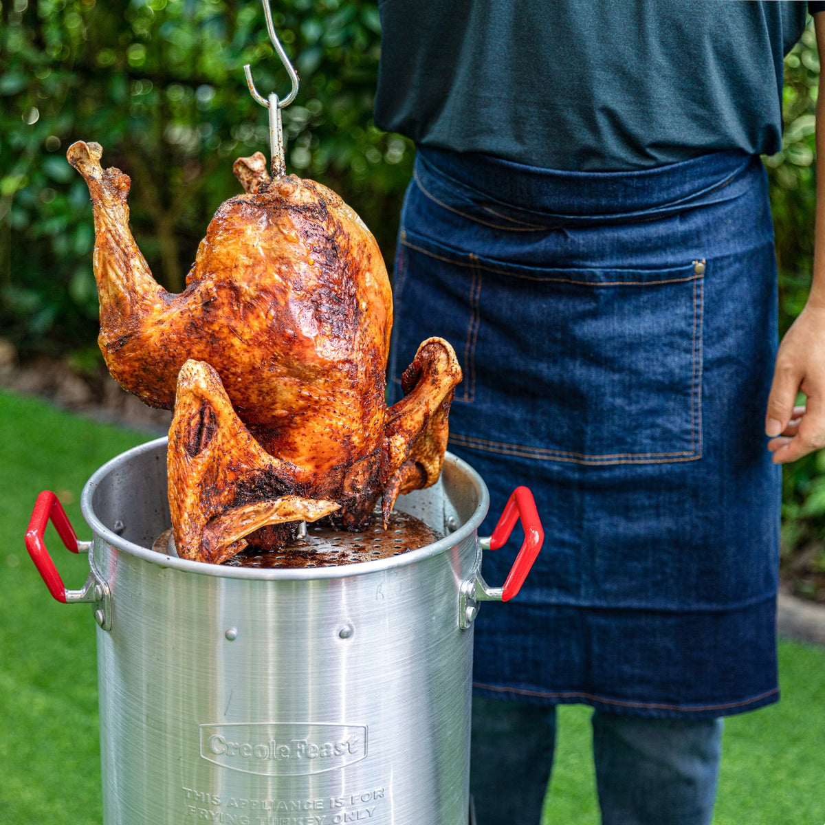 Premium Aluminum 30 Qt. Turkey Fryer Set B22713