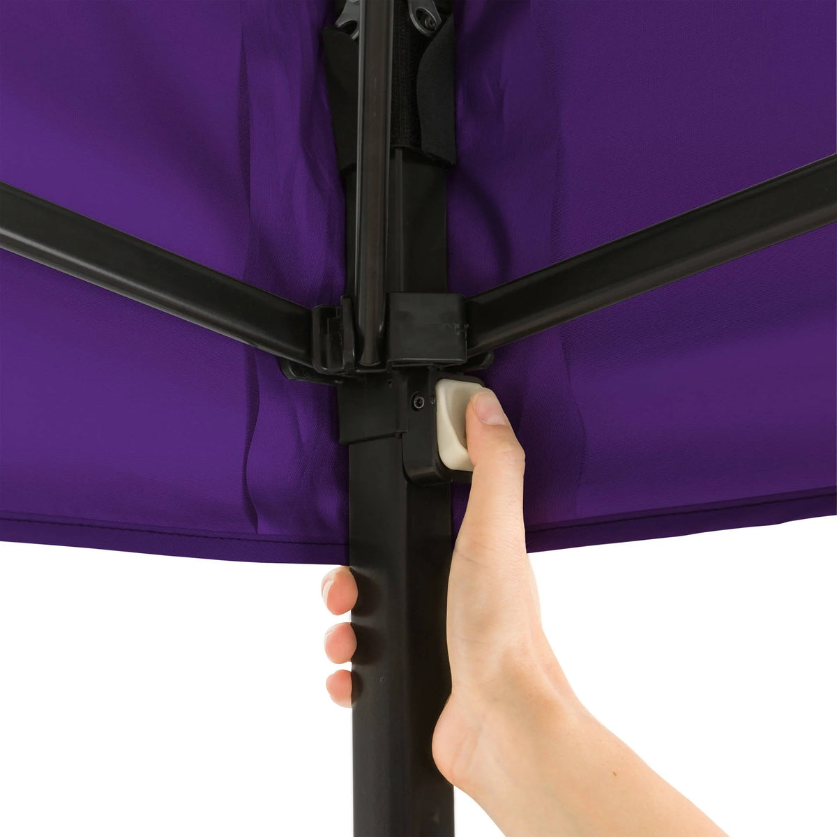 10 ft x 10 ft White Instant Canopy A4818