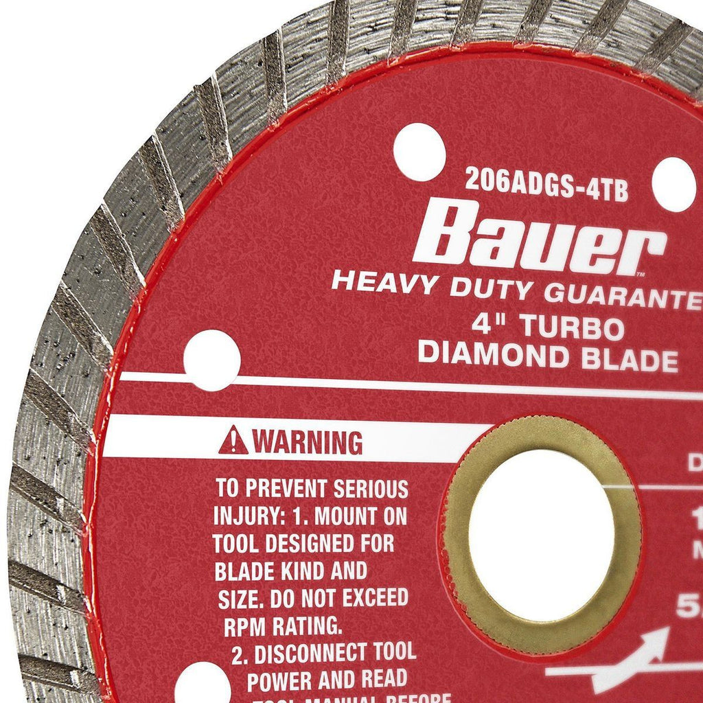 4 in. Wet or Dry Cut Diamond Saw Blade L3465
