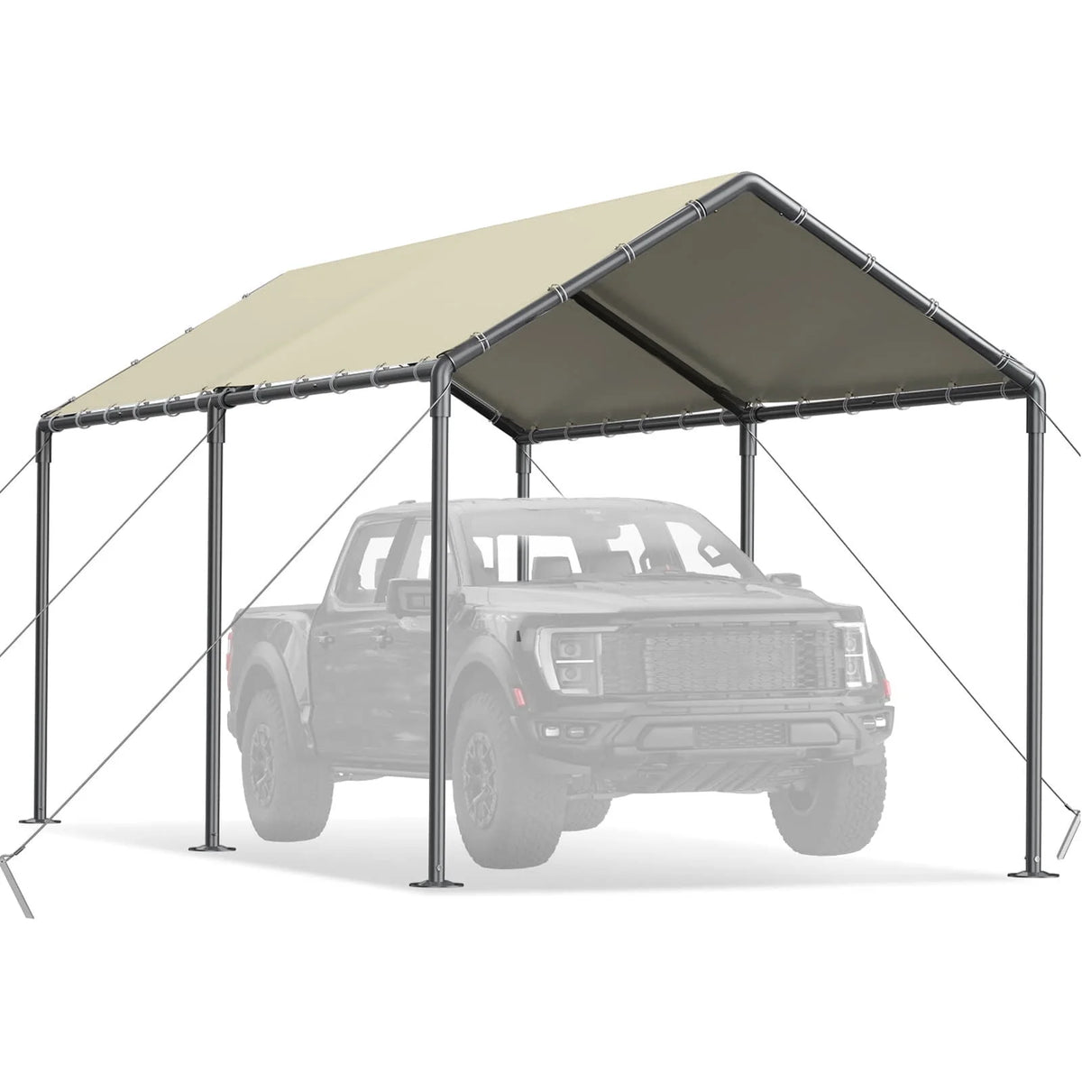 L20xW10xH9.2Ft Heavy Duty Portable Carport G361
