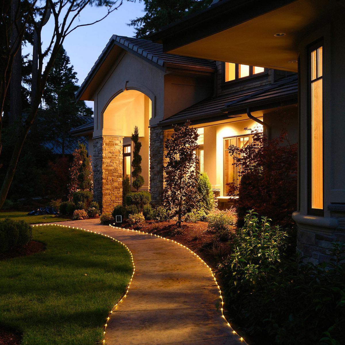 Warm White Solar Rope Light C8725