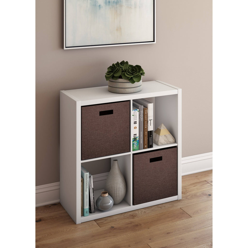 Bleached Brown Cube Bookcase M147