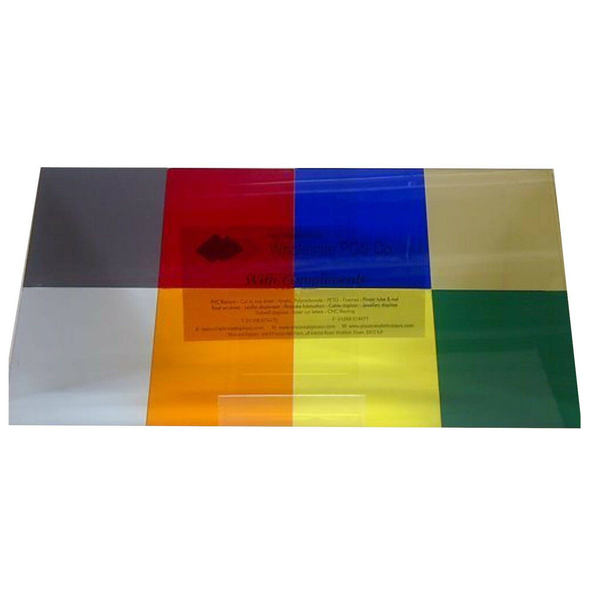 Transparent Acrylic Plastic Sheets 3mm Y1503