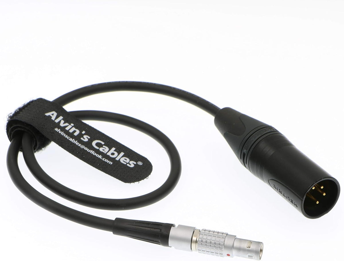 XLR 4 Pin Male to 2 Pin Male Cable C5288