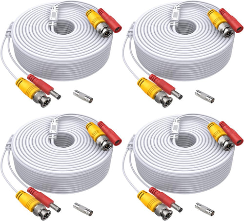 150 Feet Video Power Cable for Security Camera System W95586