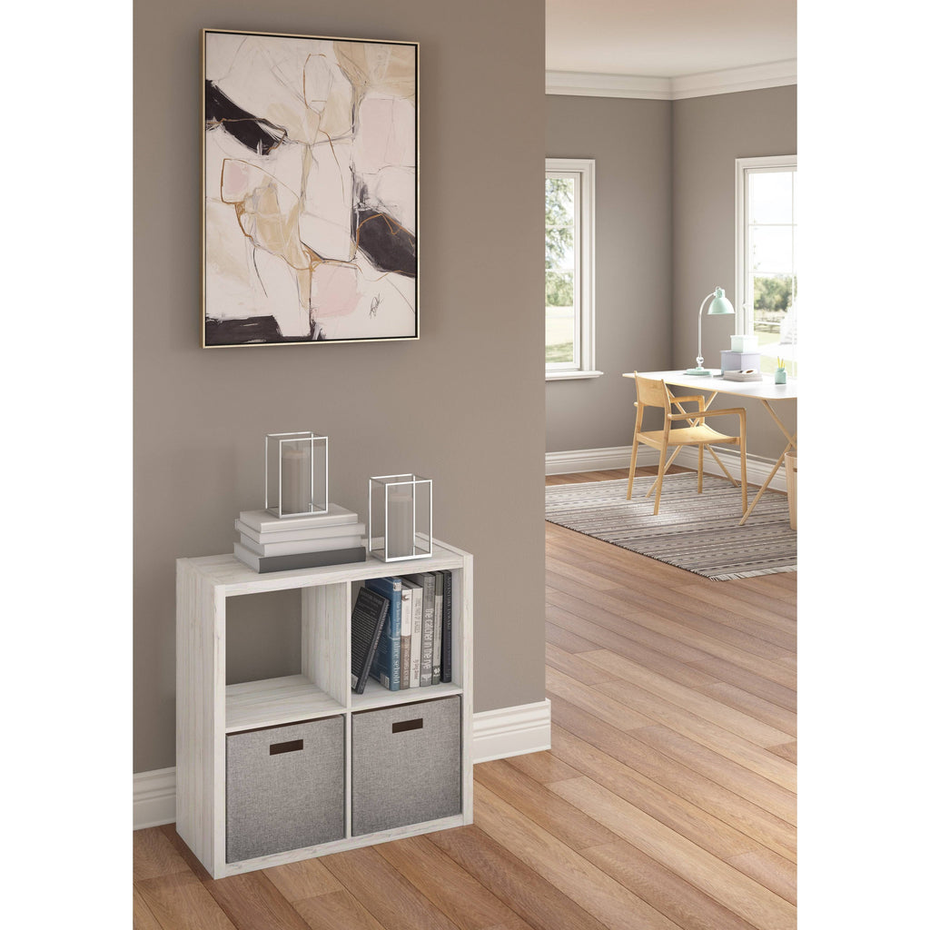 Bleached Brown Cube Bookcase M147
