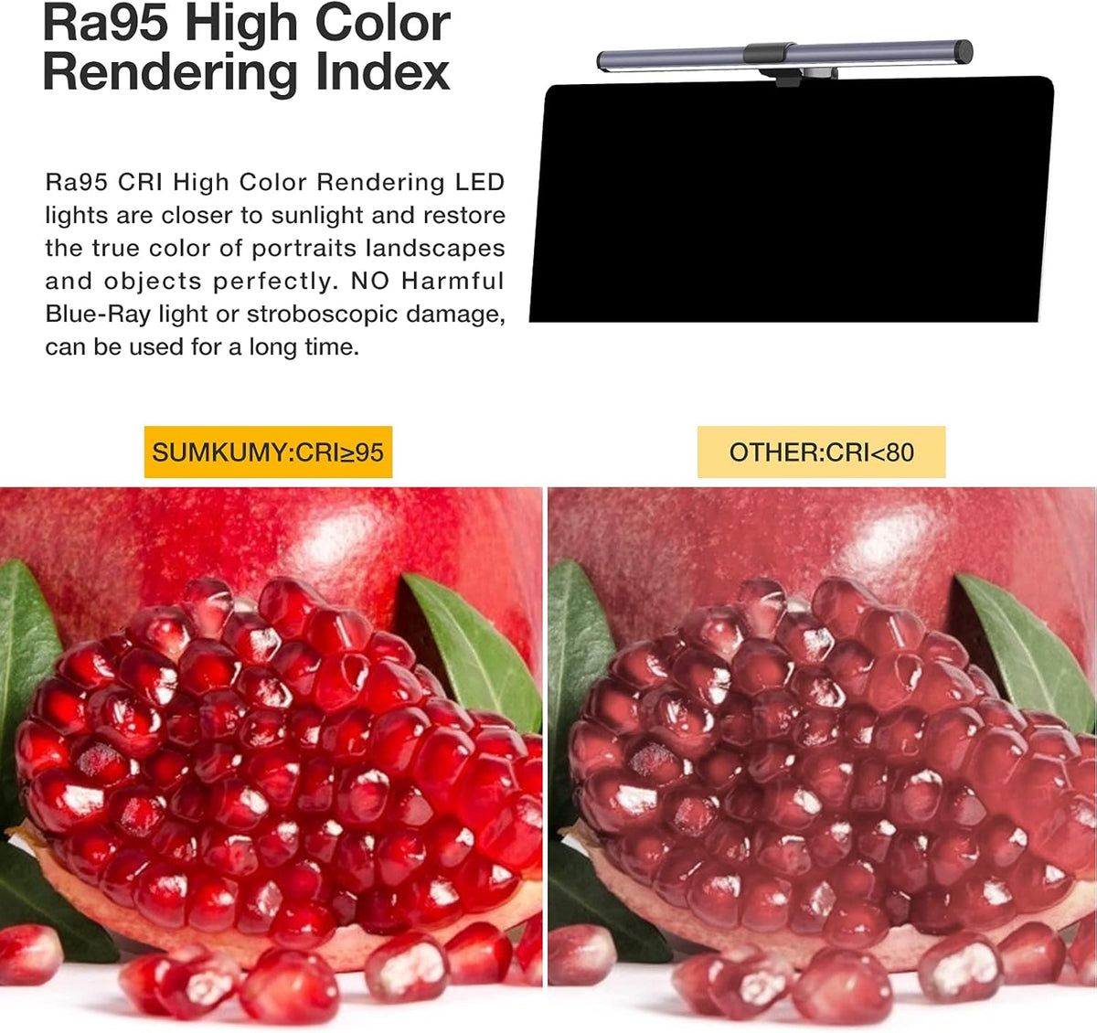 Monitor Light Bar, Screen Light Bar LED Task Lamp I2554