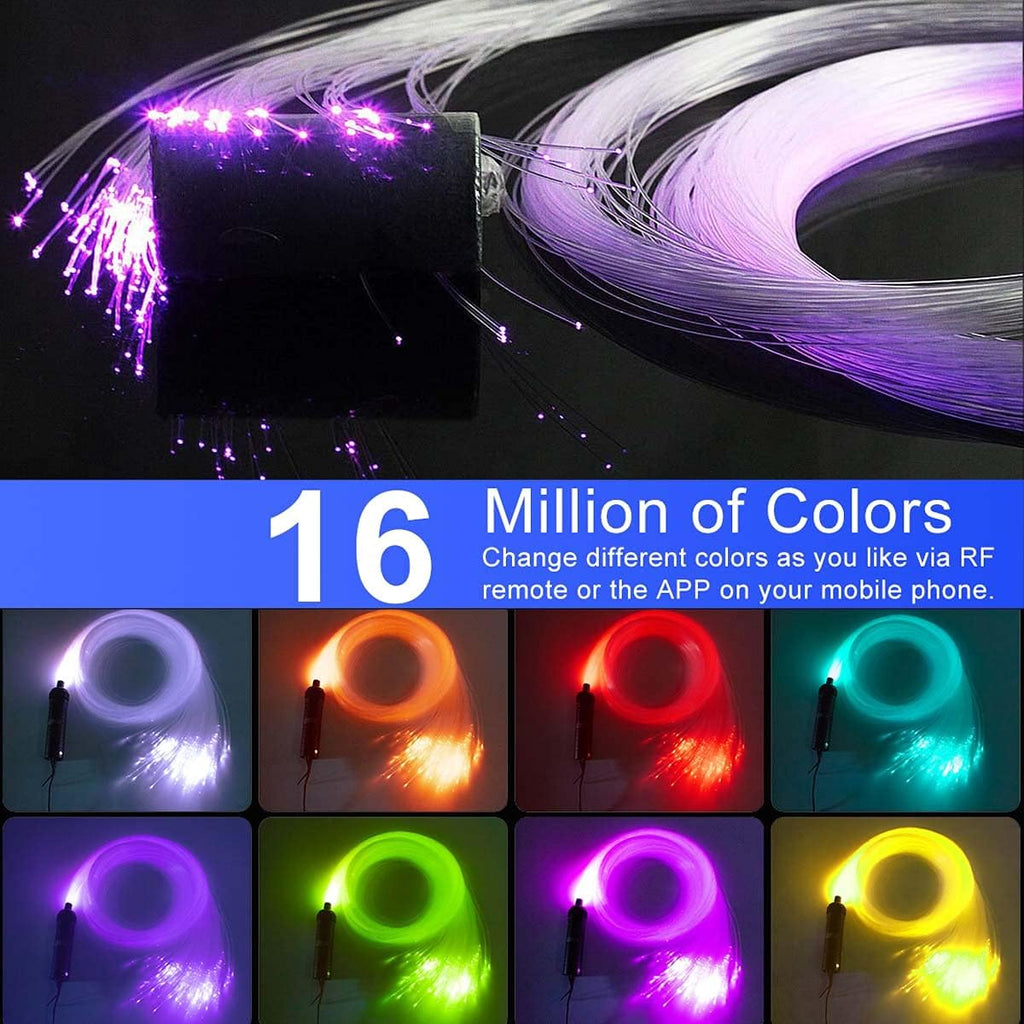 6W Bluetooth RGBW Fiber Optic Star Ceiling Kit with Remote E363337