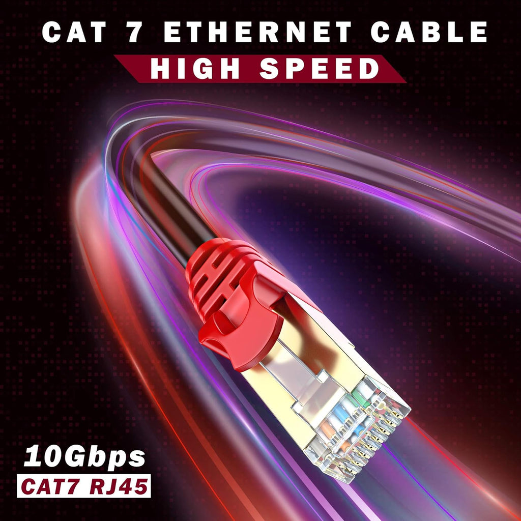 Cat7 Outdoor Ethernet Cable 250 Foot Waterproof X97209
