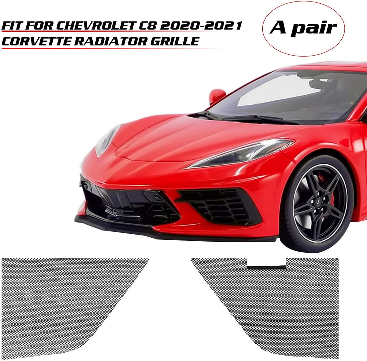 Aluminum Front Bumper Grille Mesh Set X700833