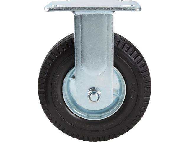 6in Solid Polyurethane Caster 300lb Cap Sawtooth Tread S6170