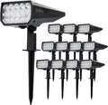 Solar Powered Waterproof Landscape Spotlights 10 Pack H250832