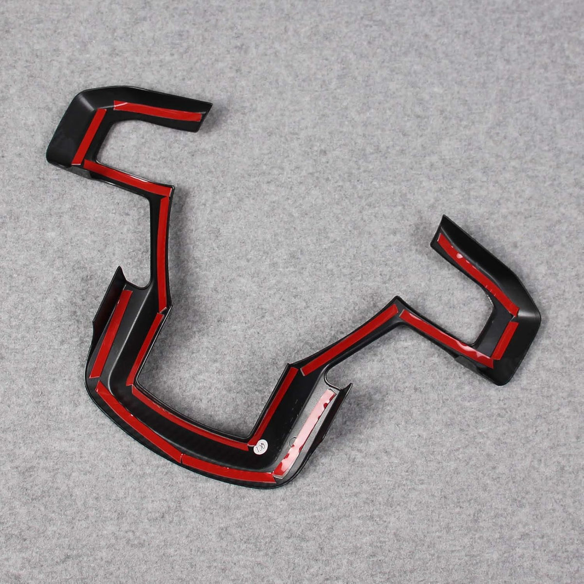 ABS Carbon Fiber Pattern Steering Wheel Trim Panel Cover Z79827