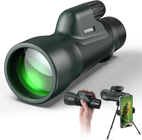 12X55 High Power Monocular Telescope with Smartphone Holder C708