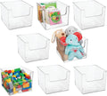 Clear Plastic Storage Organizer Bin 8 Pack D289