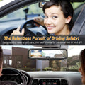 Wired Car Backup Camera Kit with 4.3 in Mirror Clip-on Monitor C117