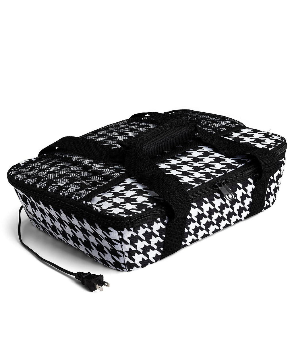 Food Warming Tote Casserole Carrier 120V Black T64507