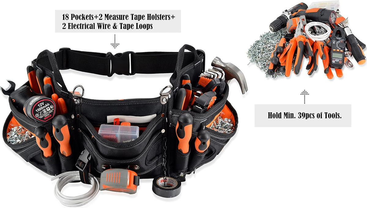 Heavy-Duty Electrician Tool Belt K415