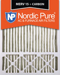 20x25x5 MERV 15 Pleated Carbon Air Filter 1 Pack L486