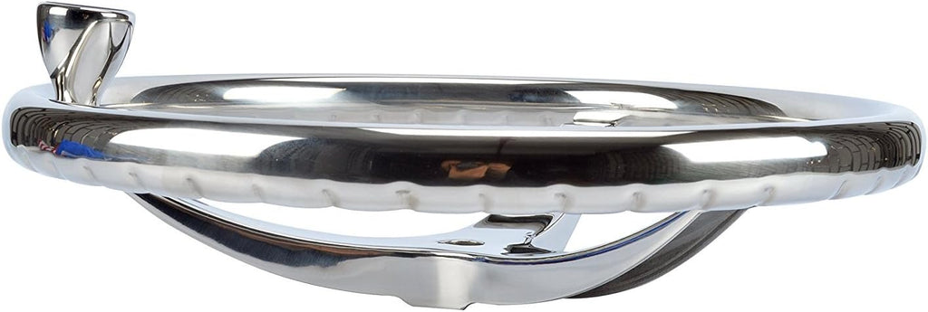 Stainless Steel Boat Steering Wheel 3 Spoke 13-1/2 Dia F5381