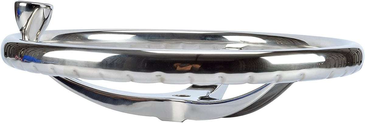 Stainless Steel Boat Steering Wheel 3 Spoke 13-1/2 Dia F5381