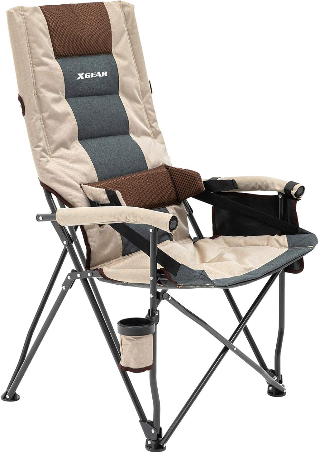Folding Camp Chair with Lumbar Support N111